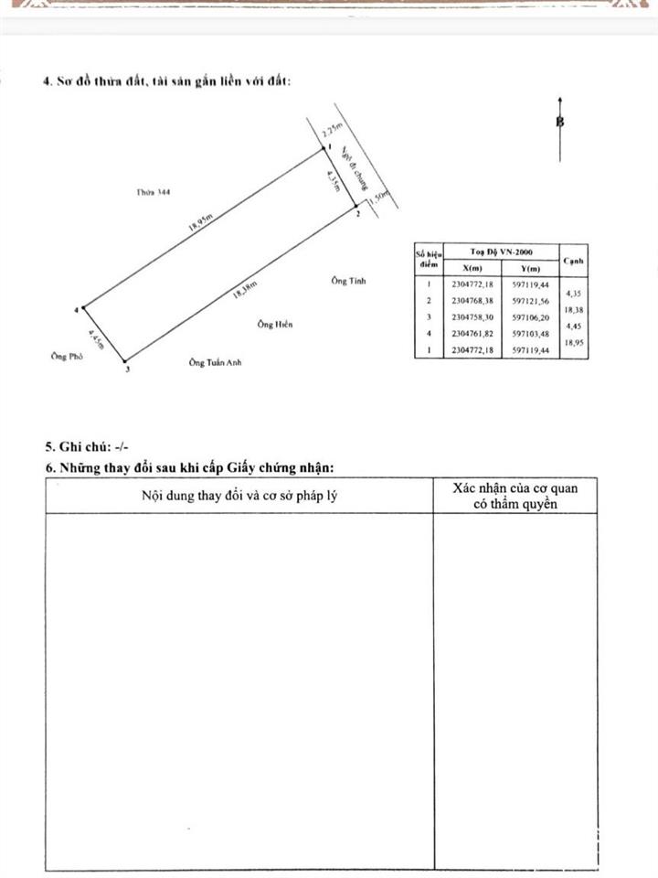 Bán đất đẹp tại tái định cư a51, 105 triệu / m2, 54 m2, mặt tiền 4.5m