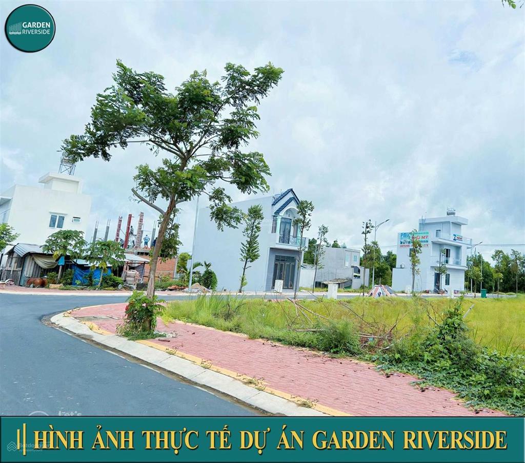 Chính chủ lô 3 nền 150m2 dự án garden riverside kế trung tâm hành chính huyện thủ thừa shr