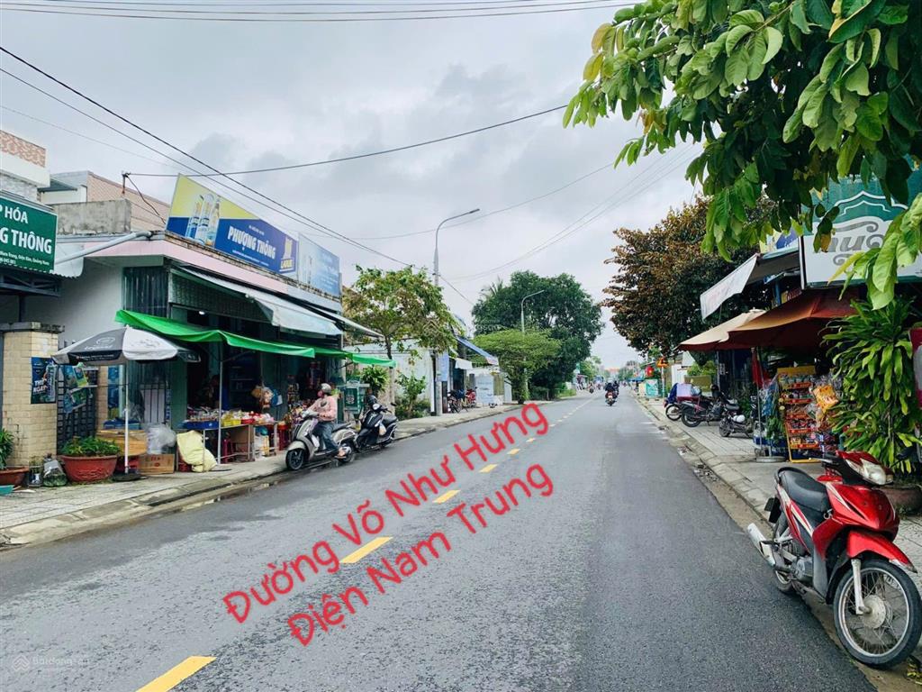 Bán lô đất đẹp điện nam trung  cách võ như hưng 100m giá rẻ