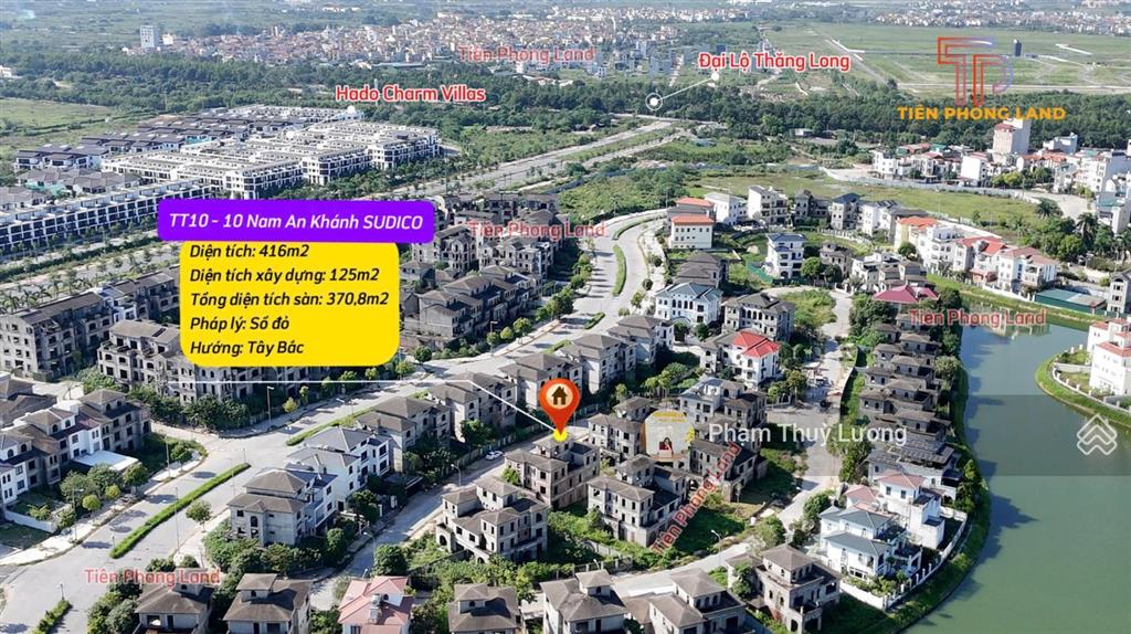 Chính chủ gửi bán biệt thự vista nam an khánh, bt 416m2. giá hời thị trường!  0916 060 ***