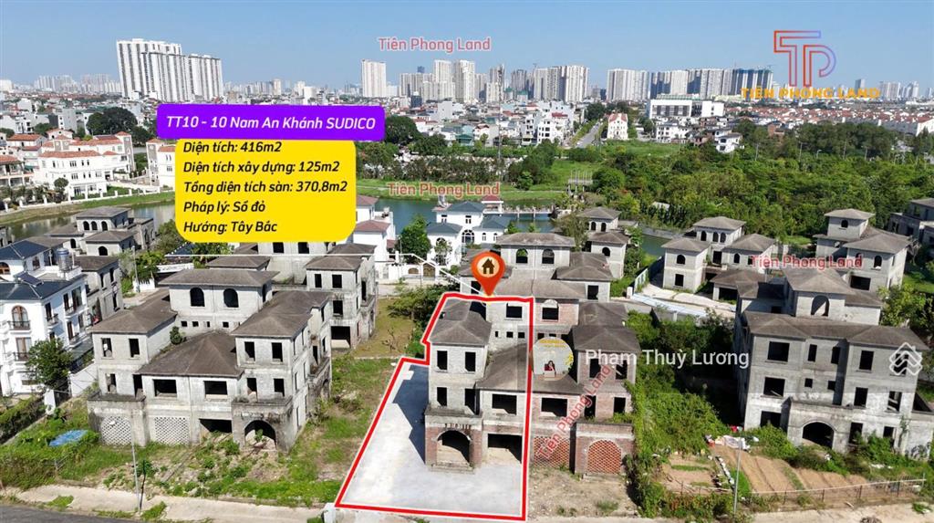 Chính chủ gửi bán biệt thự vista nam an khánh, bt 416m2. giá hời thị trường!  0916 060 ***
