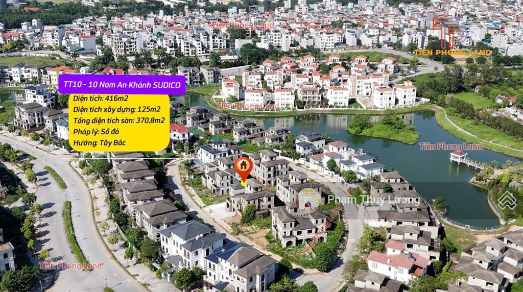 Chính chủ gửi bán biệt thự vista nam an khánh, bt 416m2. giá hời thị trường!  0916 060 ***