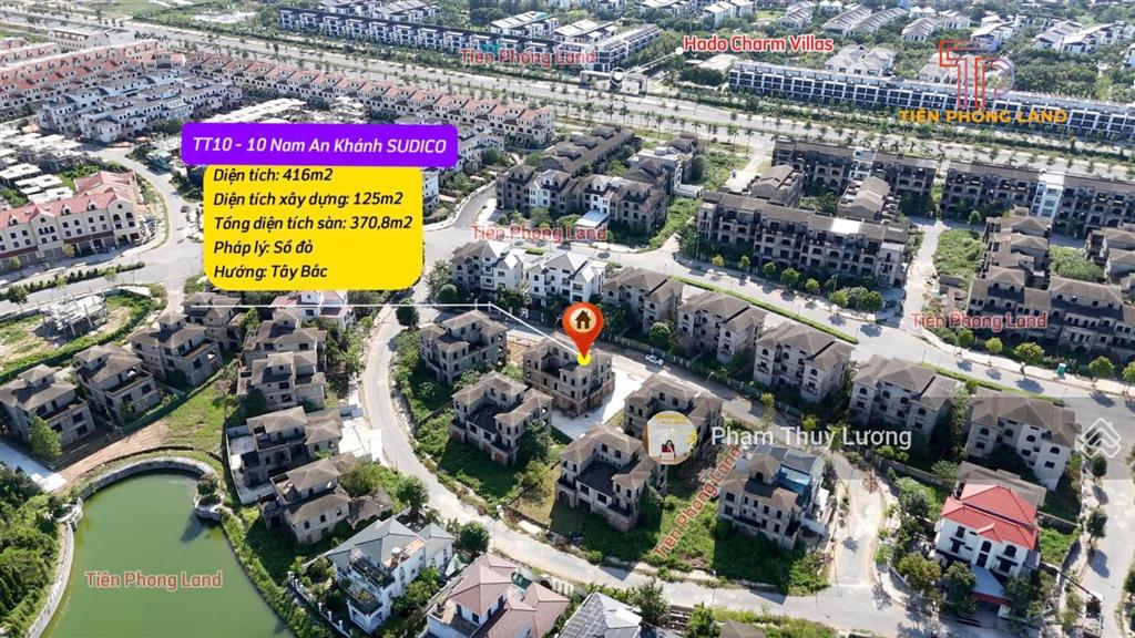 Chính chủ gửi bán biệt thự vista nam an khánh, bt 416m2. giá hời thị trường!  0916 060 ***
