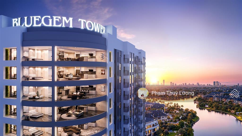 Bán căn nổi bật cc bluegem tower, diện tích 176m2, thang máy đi riêng nhà