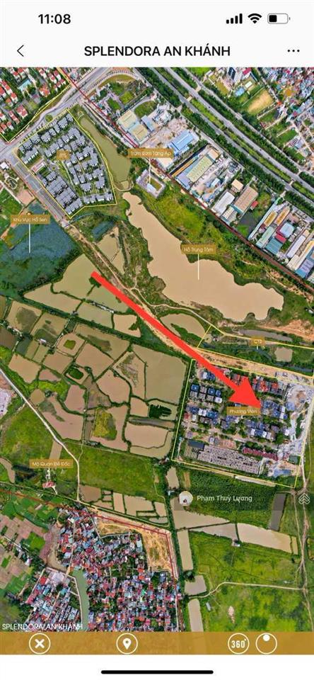 Bán biệt thự đơn lập 278m2 dự án phương viên nằm trong dự án mailand hanoi city. giá 150 triệu/m2