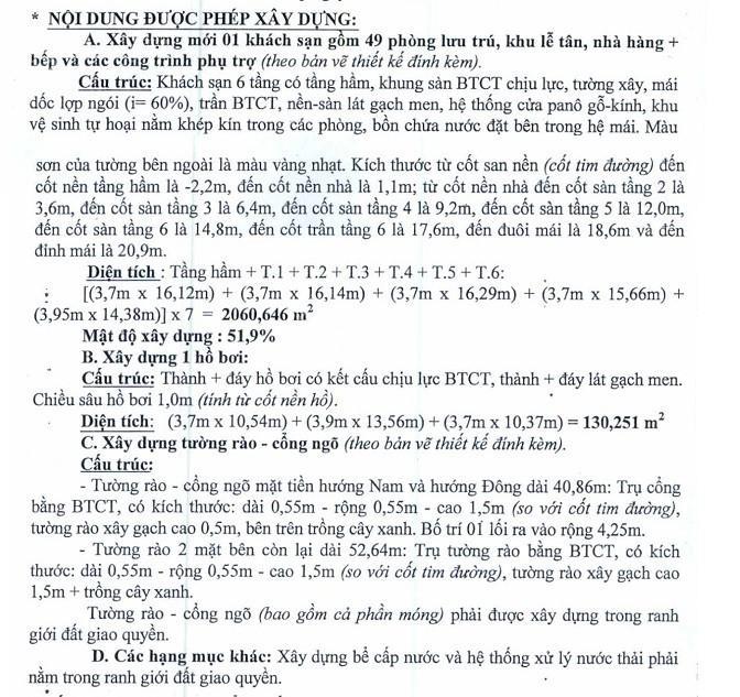 Ngân hàng thanh lý khách sạn 5 sao 2 khu, 137 phòng trung tâm hội an