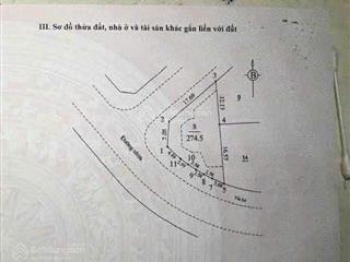 Bán biệt thự văn phú, hà đông bt9. chân chung cư. kinh doanh đắc địa. bìa đỏ góc 315m2
