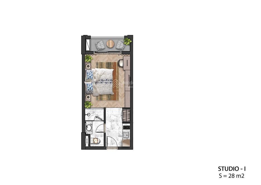 Chính chủ cho thuê căn hộ hillside residence. full nội thất cao cấp vào ở ngay