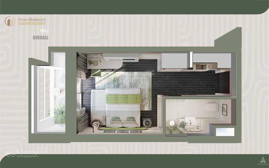 Chính chủ cho thuê căn hộ hillside residence. full nội thất cao cấp vào ở ngay