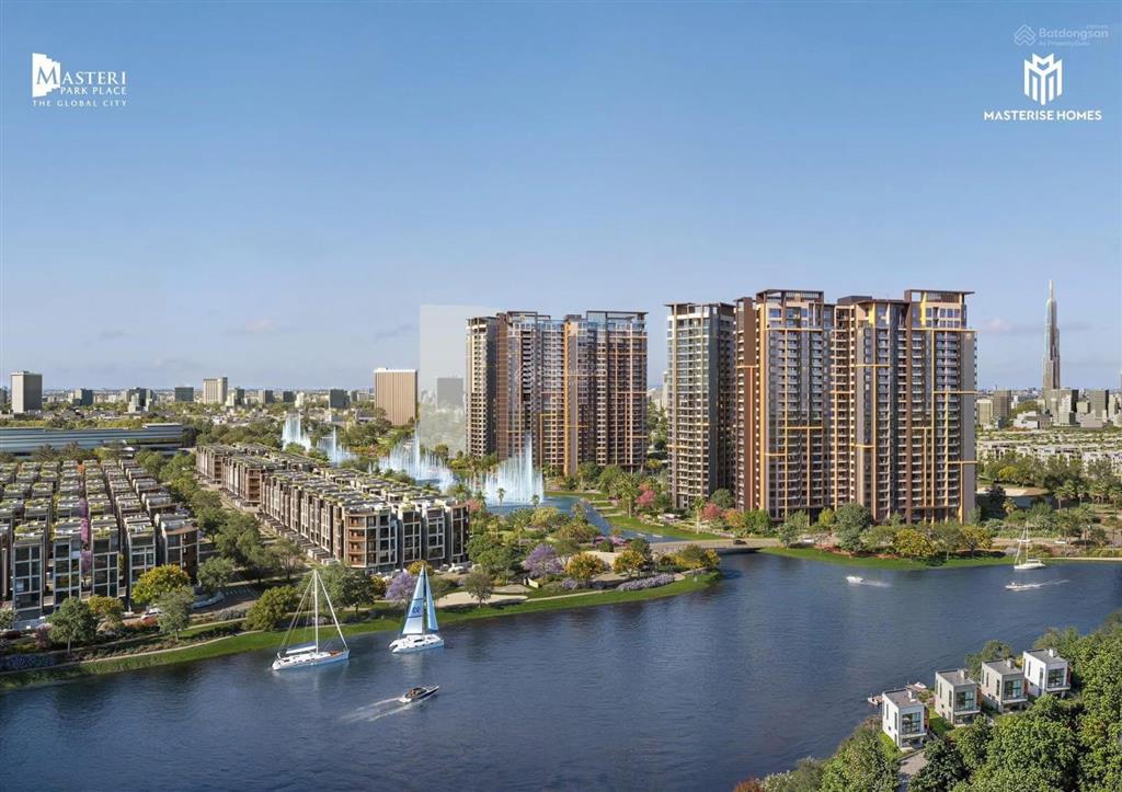 Căn hộ cao cấp masteri park place, 1pn đến 4pn, giỏ hàng độc quyền nhiều căn đẹp view sông