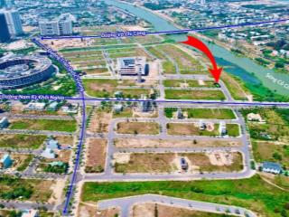 Bán lô góc vị trí vàng view sông cổ cò hiếm có tại khu đô thị fpt city đà nẵng