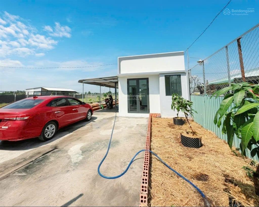 1,5 tỷ nhà vườn nghỉ dưỡng 1225m2 ngang 14x 91m shr. nhà mới vô ở ngay. y hình