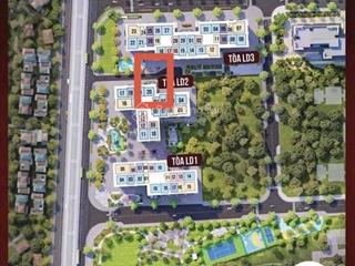 Chính chủ cần bán ld20820 2pn lô góc 64.6m2 hướng đông nam view nội khu giá 4,35 tỷ.  0964 364 ***