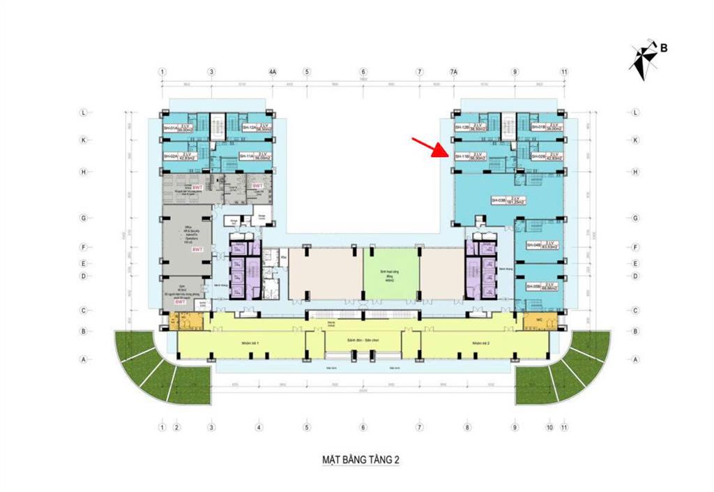 Cần bán shop khối đế chung cư bình minh garden 110m2 giá 12 tỷ sổ sở hữu lâu dài.  0964 364 ***