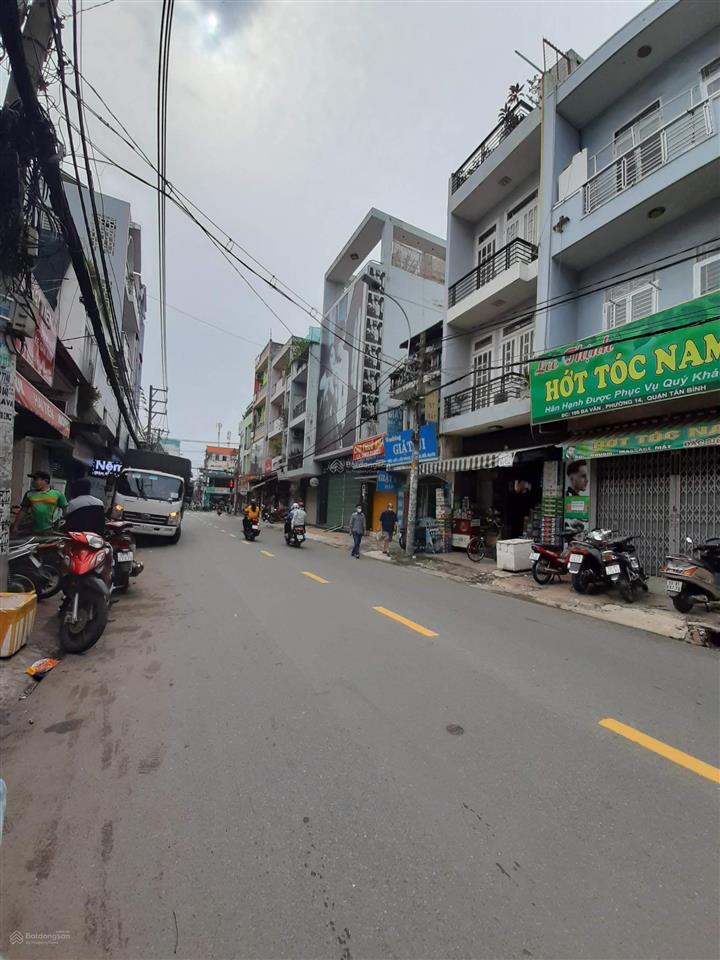 Bán nhà 3 lầu, mặt tiền ba vân, p.14, tân bình  9.5 tỷ