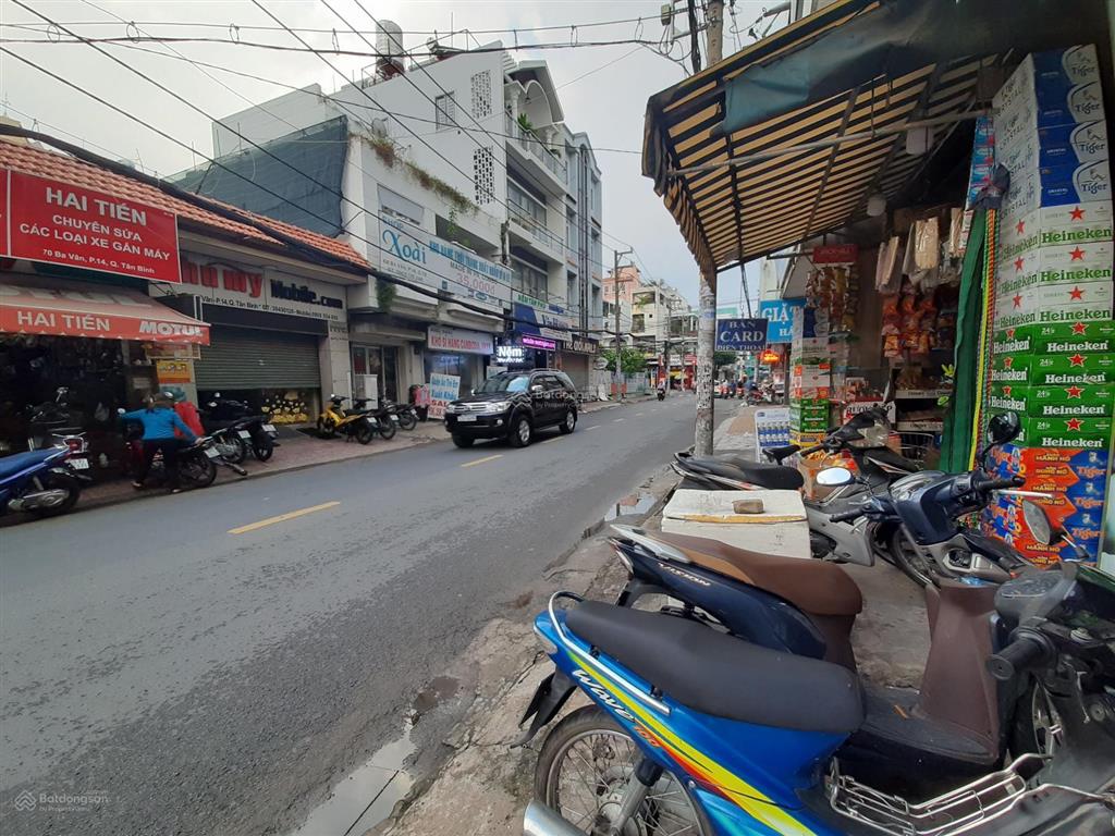 Bán nhà 3 lầu, mặt tiền ba vân, p.14, tân bình  9.5 tỷ