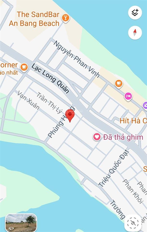 Bán đất 3800m2 tại lạc biển an bàng, đường lạc long quân, phường cẩm an, thành phố hội an, giá tốt
