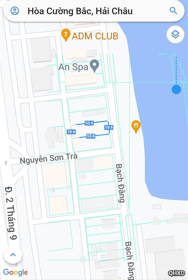 Bán đất tại đường bạch đằng, hòa cường bắc, hải châu, đà nẵng, giá thỏa thuận, 1000m2