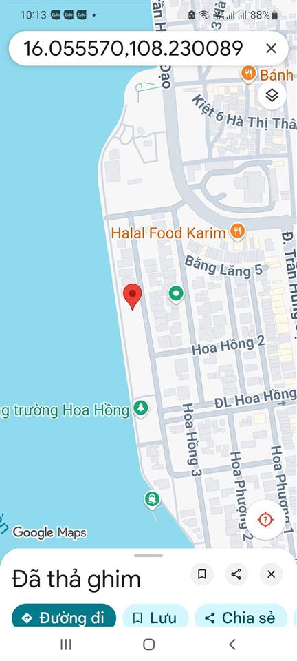 Bán đất mặt sông hàn tại euro village, đường hoa hồng 4, sơn trà, đà nẵng, 320 triệu / m2