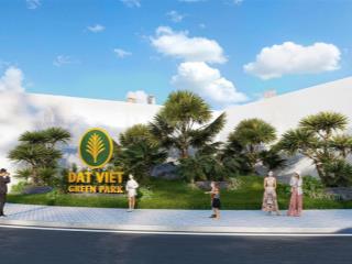 Bán 100m2 đất nền dự án đất việt green park, đường trường chinh, phường âu cơ, tx phú thọ