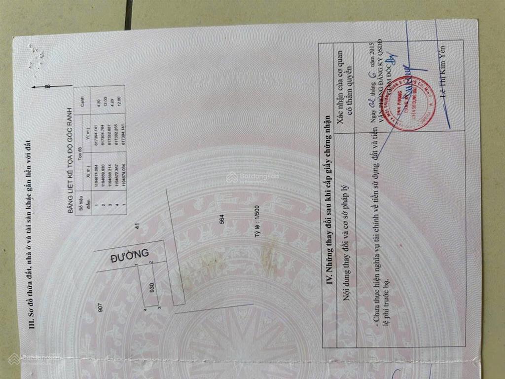 Bán lô 52m trường lưu long trường sau chợ giá rẻ nhất long trường
