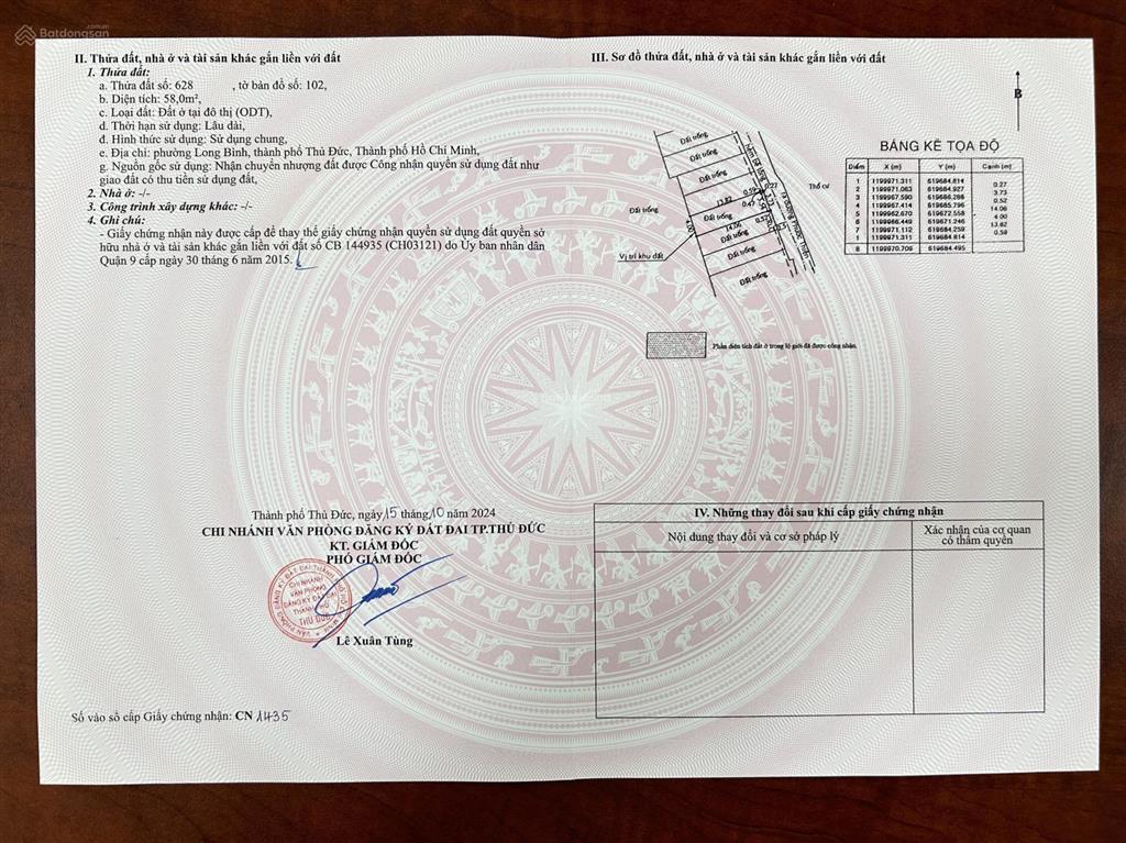 Bán lô đất ngay phước thiện sát vinhomes hàng hiếm chỉ 3,48 tỷ /58m2 còn thương lượng