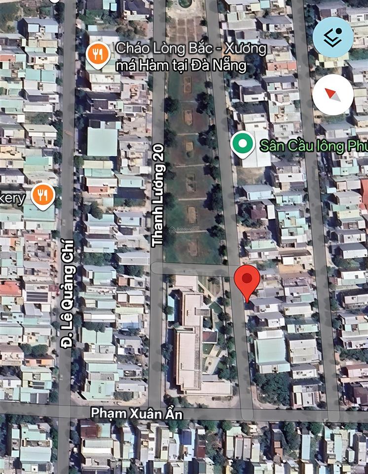 Bán đất hoà xuân đường thanh lương 19 đối diện công viên b1.96 lô 9x giá 6ty5.  0932 558 ***
