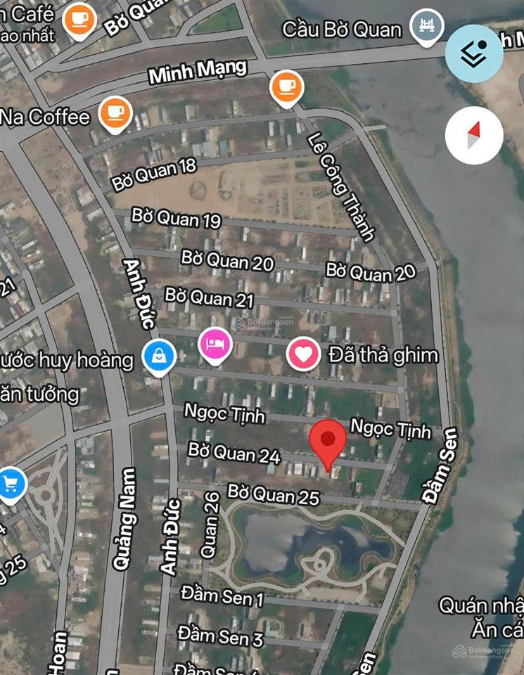 Bán đất đầm sen nam hoà xuân đường bờ quan 24 gần hồ sen giá chỉ 4tỷ9.  0932 558 ***