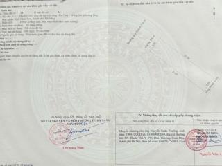 Bán đất nam hòa xuân đường phạm xuân thâm đối lưng minh mạng b2.101 lô 7 giá 4ty750.  0932 558 ***