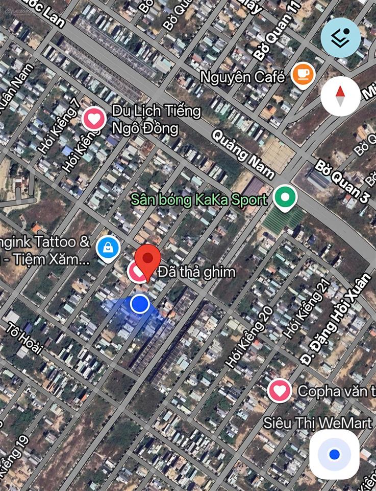 Bán đất nam hoà xuân đường hói kiểng 12 b2.43 lô x giá 4ty380.  0932 558 ***