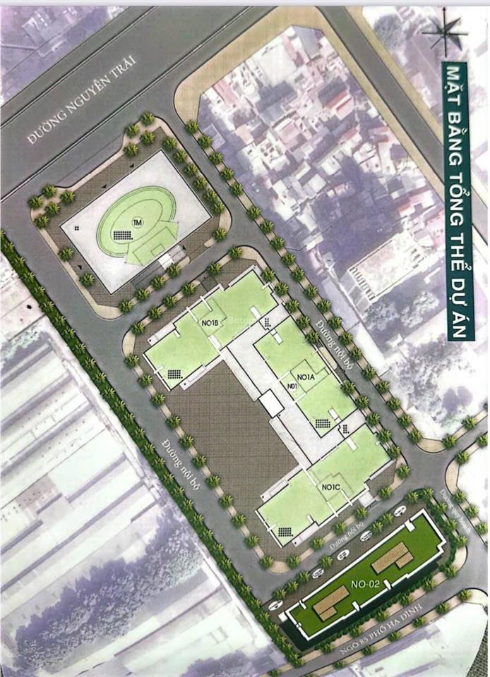 Có sẵn 20 căn thương mại trong dự án toà giành cho chiến sĩ ở 275 nguyễn trãi giá đồng giá 5,5 tỷ