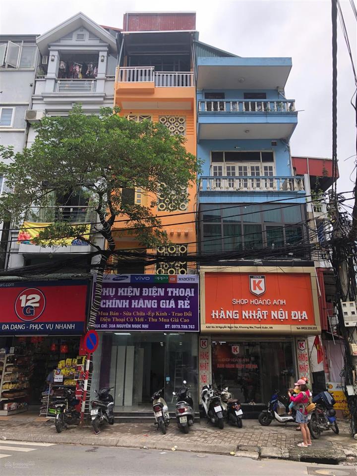 Chính chủ cho thuê cả nhà riêng mặt phố nguyễn ngọc nại, phù hợp kinh doanh, văn phòng