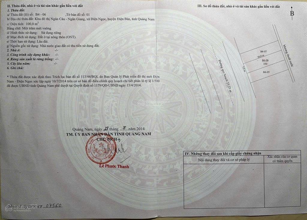 Sos ! bán gấp lô ngay đại học nội vụ, dt 100m2 đường 23m25 giá 3,55 tỷ  0905 696 ***