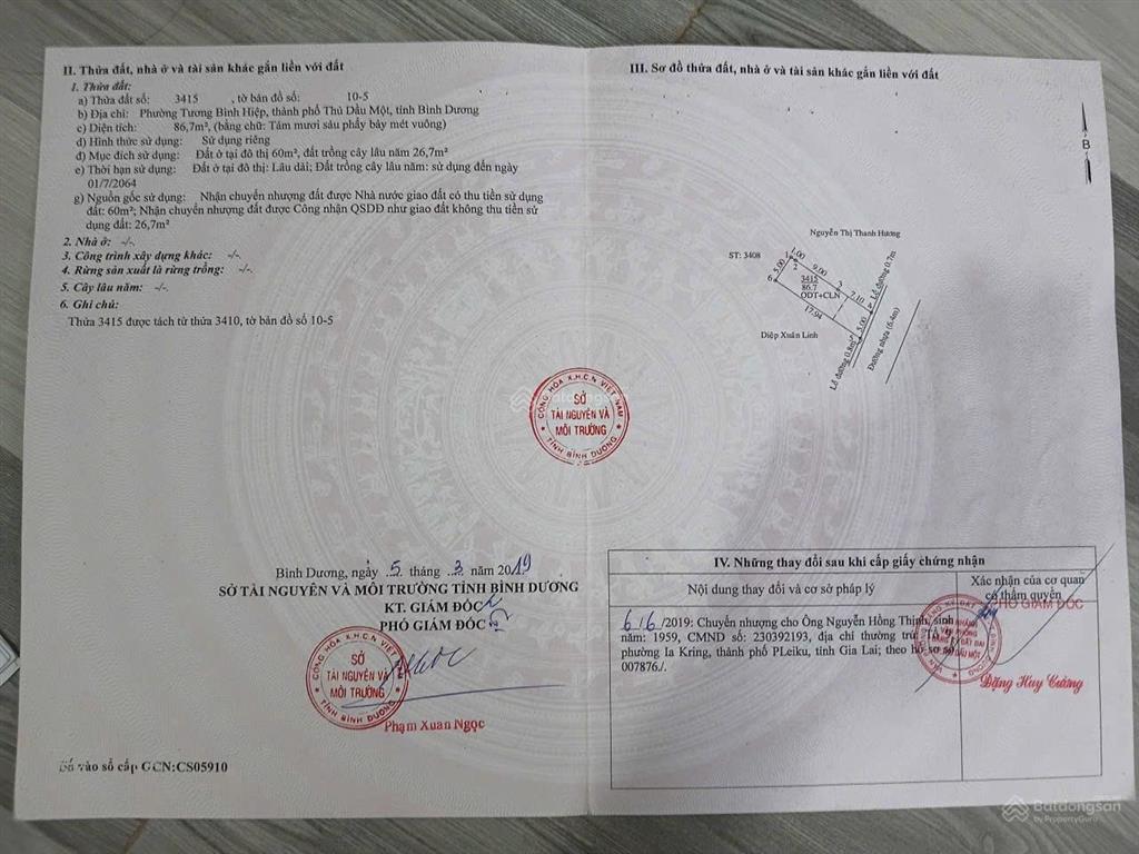 Nhà tương bình hiệp nhựa 6m lầu trệt sát nguyễn chí thanh nhà i hình