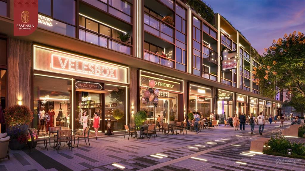 Essensia broadway nhà phố thương mại mặt tiền đường nguyễn hữu thọ chiết khấu hấp dẫn