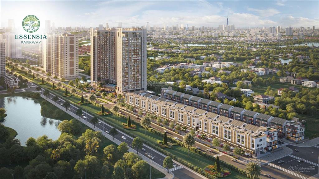 Essensia parkway nhà phố tm mặt tiền nguyễn hữu thọ có hỗ trợ thuê lại 12 tháng