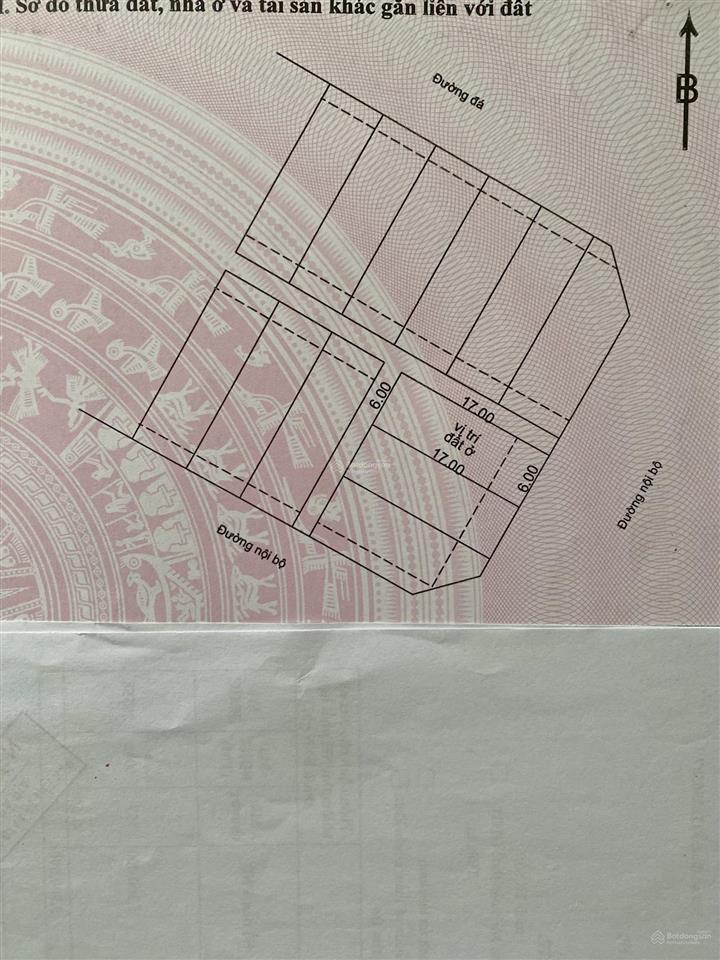Bán đất nền mặt tiền nguyễn văn hưởng vị trí đẹp nhất dự án hưng việt, hướng nam