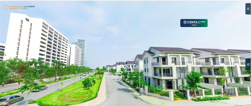 Shophouse trục chính centa riverside 60m mua trực tiếp cđt, được vay miễn gốc lãi 24 tháng, ck 5%