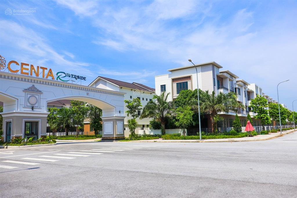 Shophouse trục chính centa riverside 60m mua trực tiếp cđt, được vay miễn gốc lãi 24 tháng, ck 5%