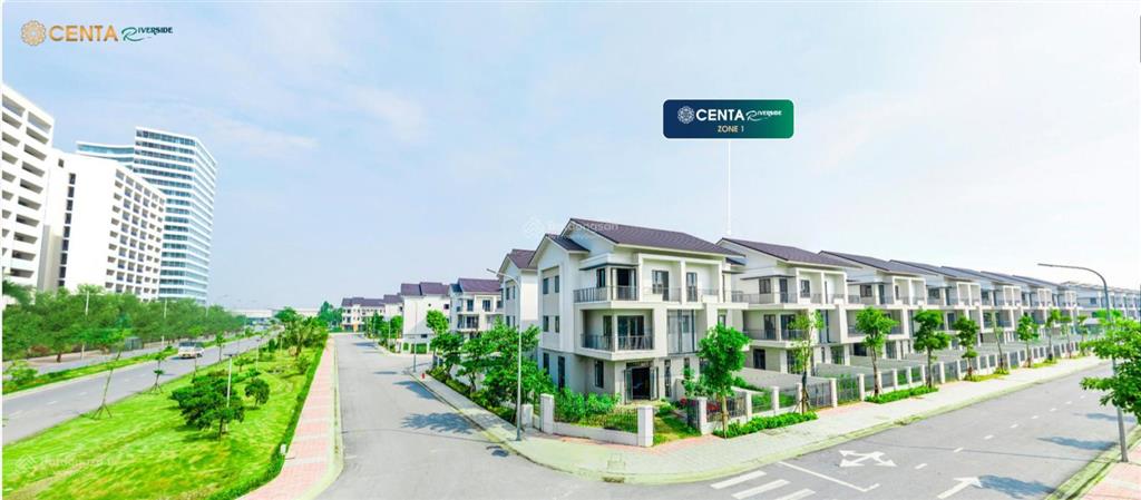 Qũy căn vip nhất, giá mua sỉ của cđt dự án centa riverside hỗ trợ vay 0% 24 tháng, ck lên tới 10%