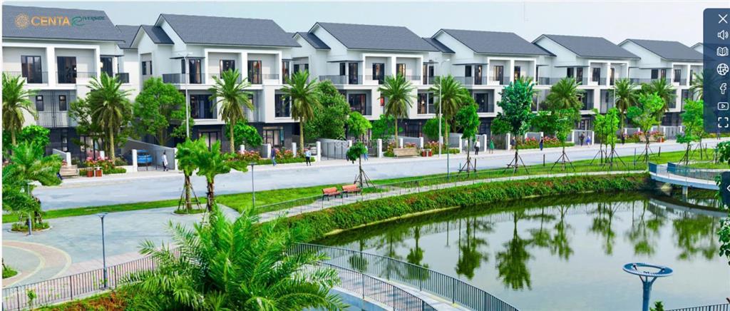 Qũy căn vip nhất, giá mua sỉ của cđt dự án centa riverside hỗ trợ vay 0% 24 tháng, ck lên tới 10%