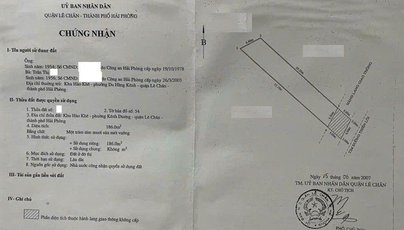 BÁN NHÀ MẶT ĐƯỜNG THIÊN LÔI – LÊ CHÂN – HẢI PHÒNG
