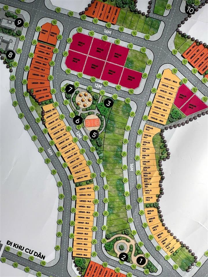 Cắt lỗ 400 triệu lô đất 85m2 dự án 9 dowtown lương sơn hoà bình