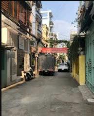 Bán nhà hẻm xe tải tới nhà, cách mặt tiền 20m, hoàng sa q3, 4,8x18m (cn 75m2), trệt lầu, 9 tỷ tl