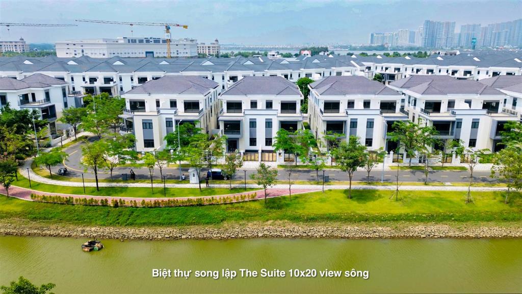 Chính chủ gửi bán gấp biệt thự đơn lập sông 27 tỷ. shopvillas 45m 22tỷ. đơn lập 33m 25 tỷ.