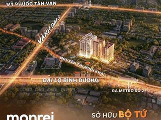 Monrei saigon  thành phố thủy liệu đầu tiên tại việt nam | giá từ 38tr/m2  chỉ 235tr nhận nhà