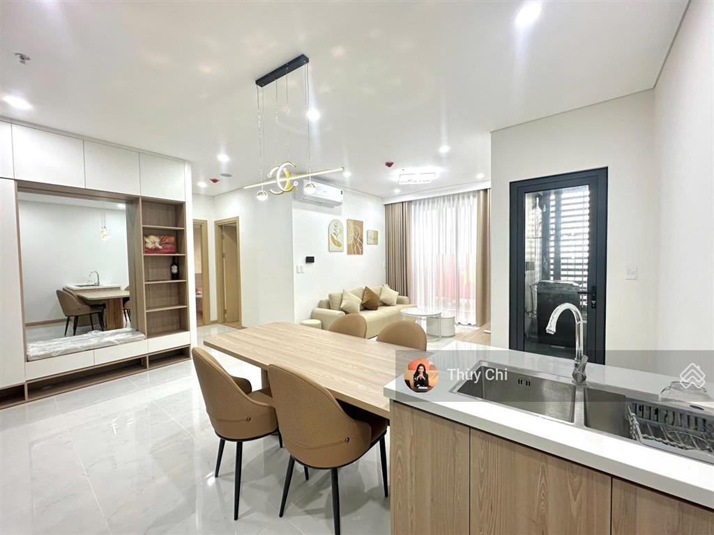 Cho thuê căn 2 phòng ngủ sentosa sky park, 74 m2, full nội thất. giá 13 tr/tháng, tầng cao đẹp