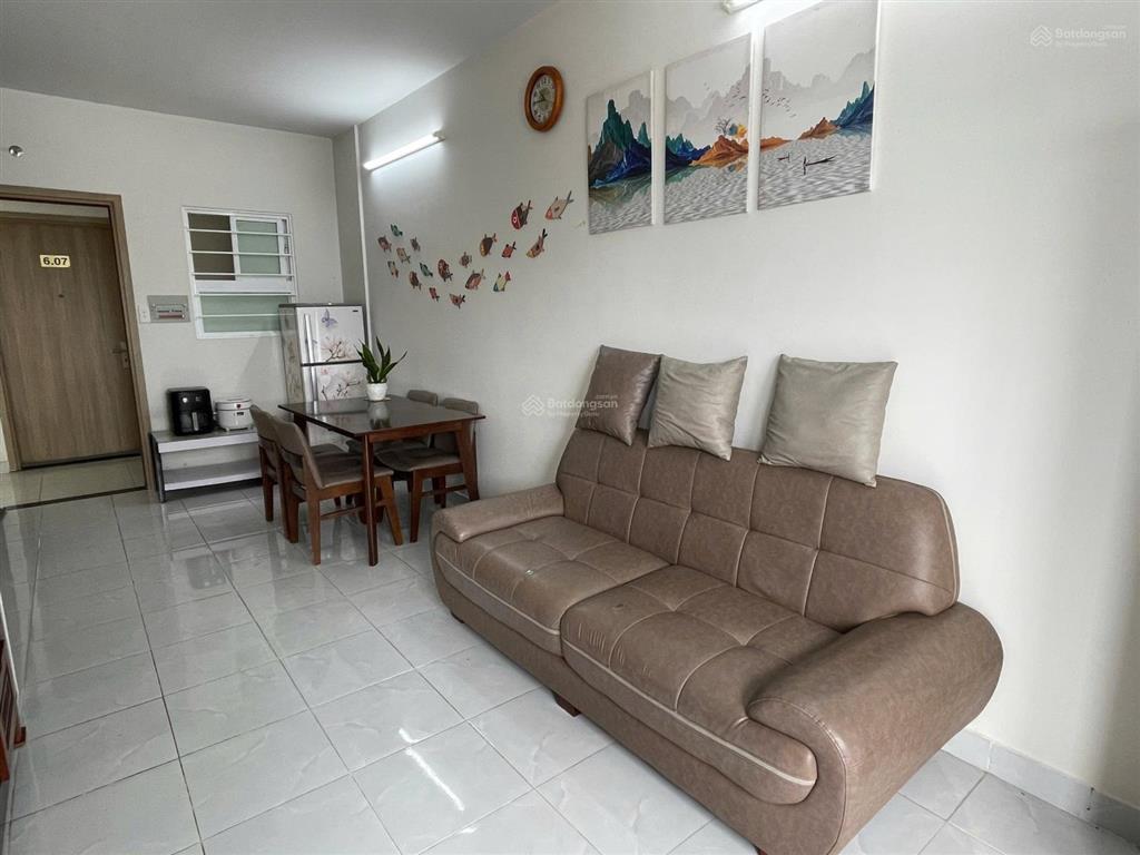 Bán căn hộ nam long hp, cần thơ, 38,1m2, sổ hồng, nội thất cơ bản, tây nam, view đường phố, bãi xe
