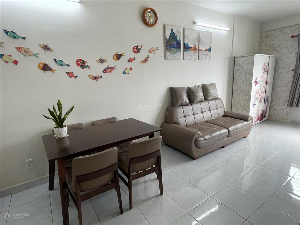 Bán căn hộ nam long hp, cần thơ, 38,1m2, sổ hồng, nội thất cơ bản, tây nam, view đường phố, bãi xe