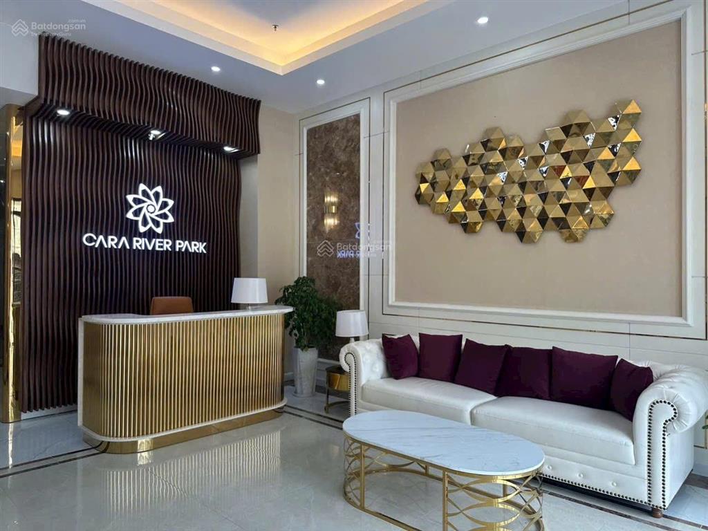 Cho thuê căn hộ kim cương xanh cara river park cần thơ, 49m2, 2pn, full nội thất, tầng 19, đn